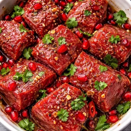 Говядина с гранатом и кинзой, кг