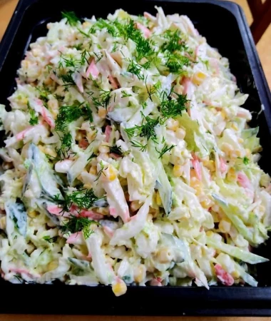Салат "С крабовым мясом", кг