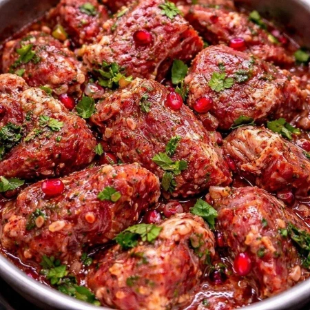 Говядина с гранатом и кинзой замороженная