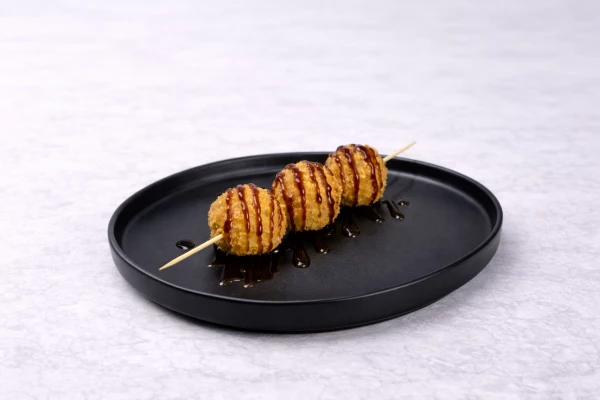 Шарики темпура с лососем