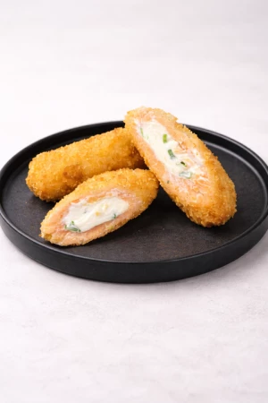 Лосось в кляре