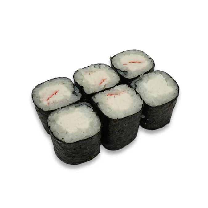 ролл с крабом снеж