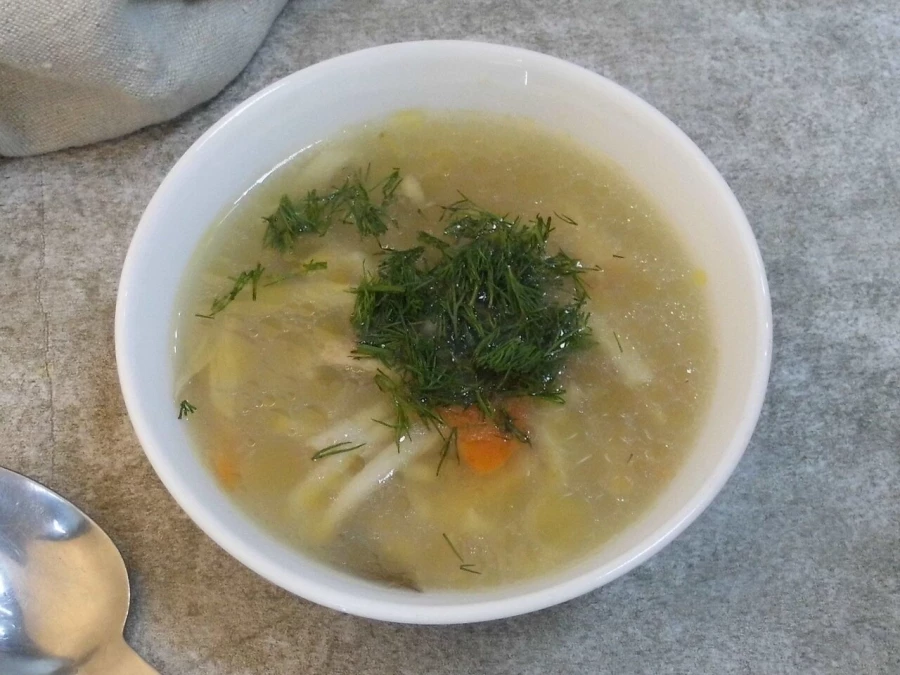 Куриная лапша