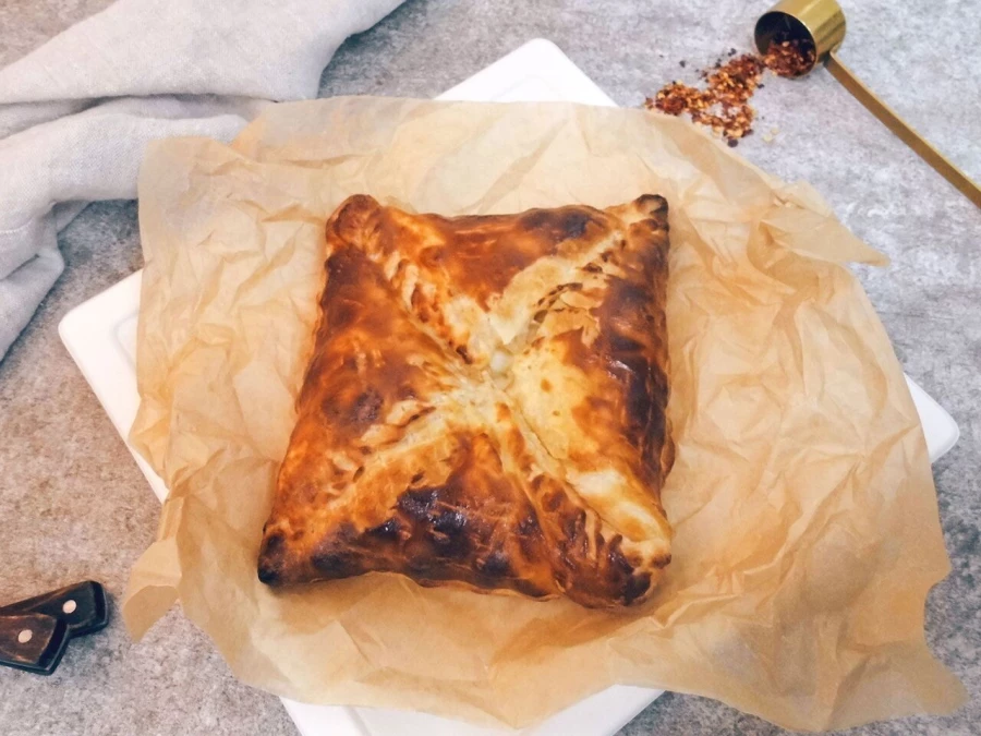 Хачапури слоеное