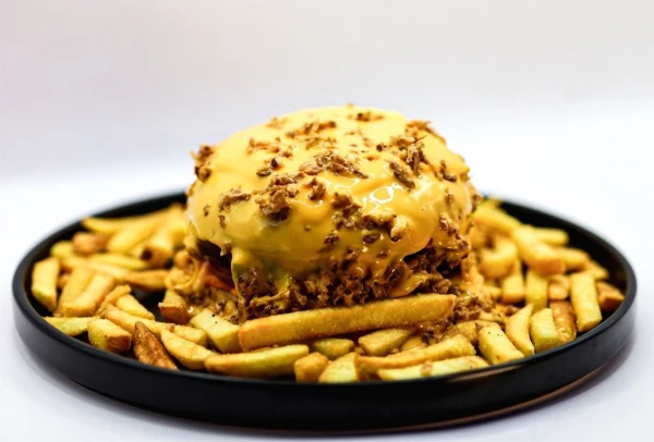 Бургер Сырный дьявол