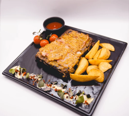 Рёбра медово-горчичные 