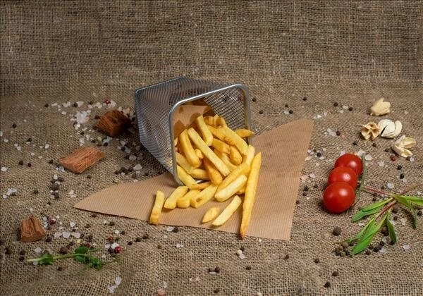 Картофель фри с кетчупом