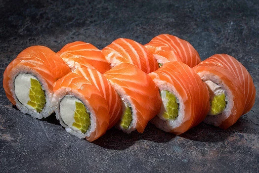 ФИЛАДЕЛЬФИЯ C ЛОСОСЕМ И ТАКУАНОМ