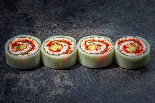 КАППА РОЛЛ СО СНЕЖНЫМ КРАБОМ