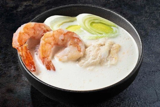 СЛИВОЧНЫЙ СУП С КРЕВЕТКАМИ