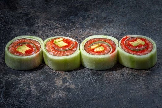 КАППА РОЛЛ С ЛОСОСЕМ 