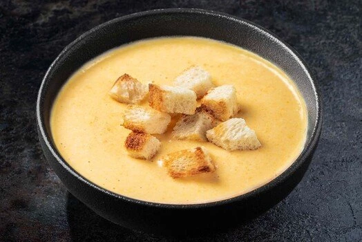 СЫРНЫЙ СУП С КРУТОНАМИ
