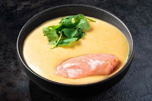 СЫРНЫЙ СУП С ЛОСОСЕМ