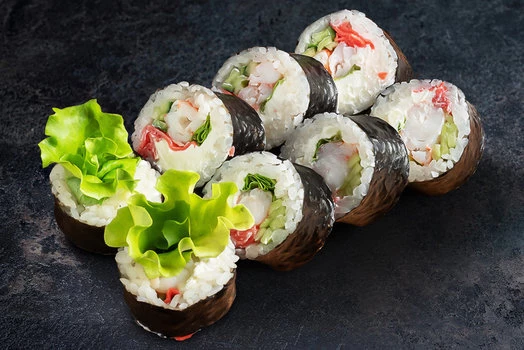 ВЕСЕННИЙ РОЛЛ С КРЕВЕТКОЙ И ИМБИРЕМ