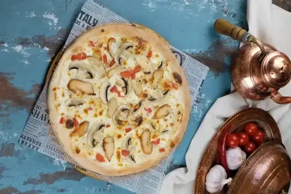 Курица с грибами