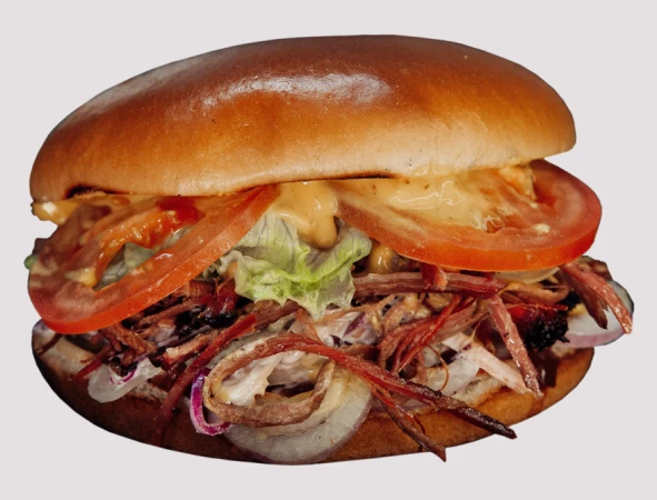Бургер Pulled pork BBQ