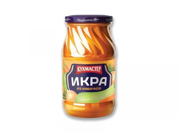 Икра из кабачков "Кухмастер", 480г