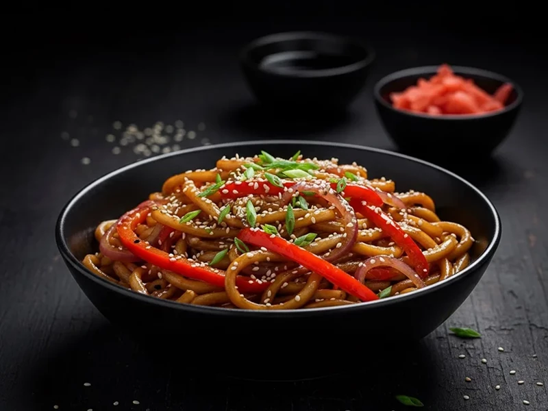 Вок с курицей