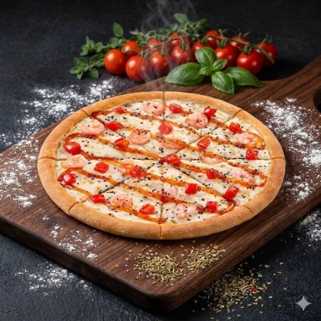 Пицца «Креветка фреш»