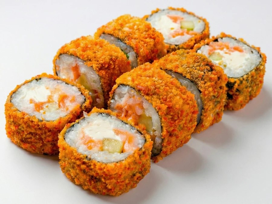 Жаренный ролл Тунец и Авокадо