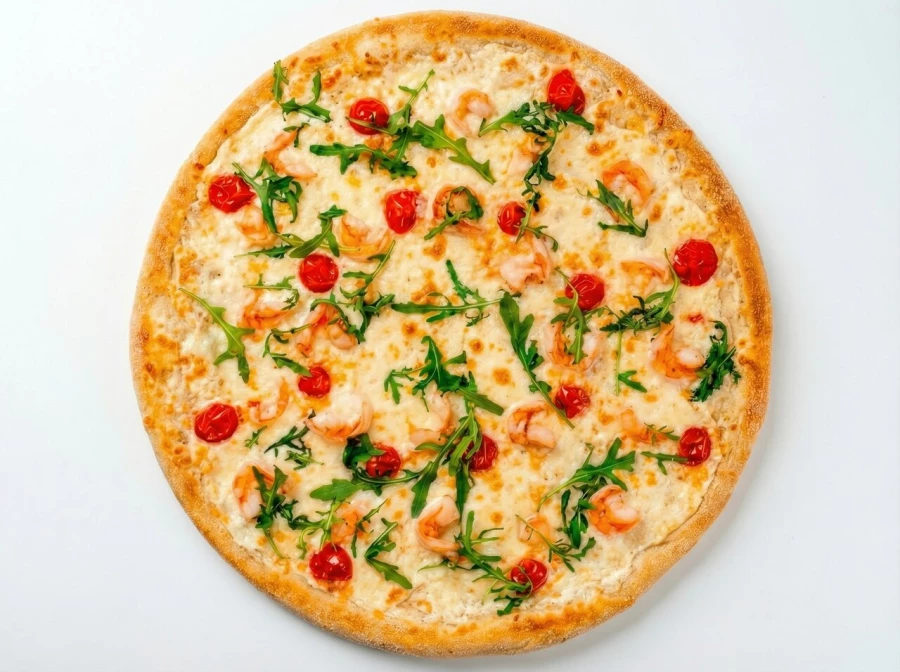 Пицца с Креветками