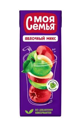 Моя Семья сок яблоко