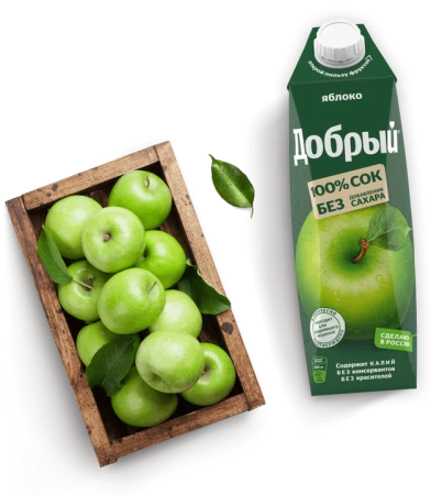 Нектар Добрый яблочный 1 л