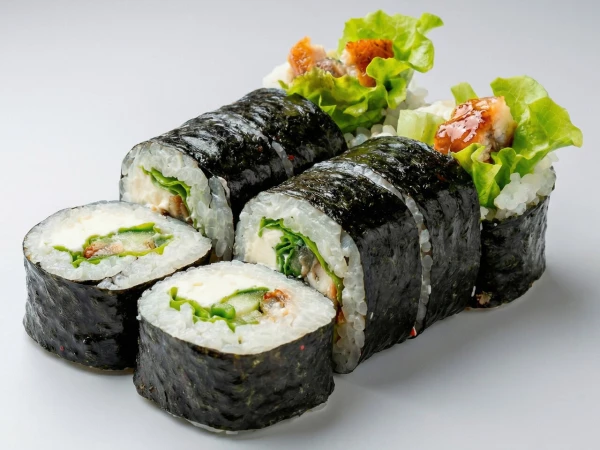 Ролл с угрём