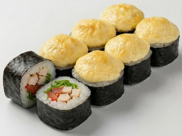 Ролл Цезарь Запеченый