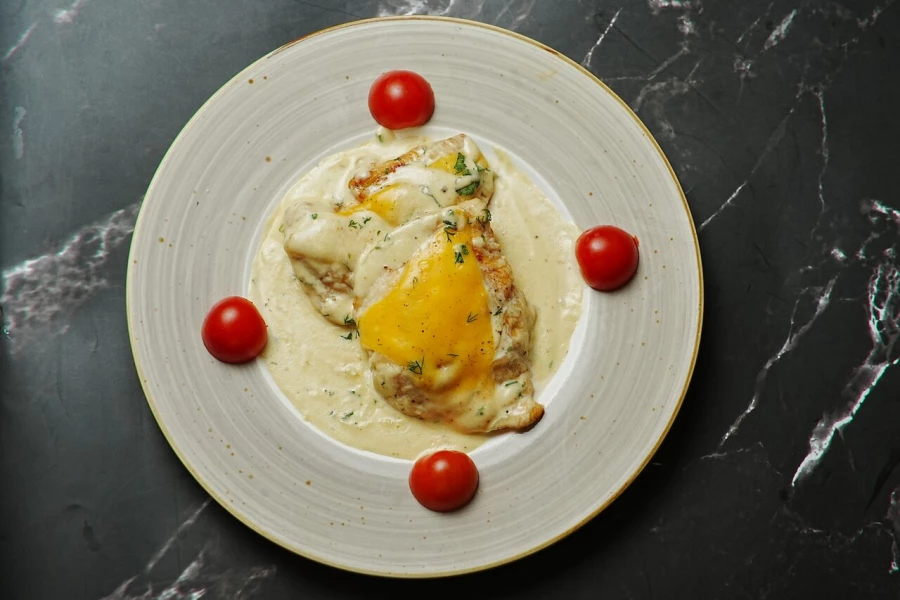 Куриное филе в сливочном соусе