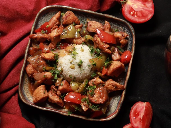 Индейка с рисом