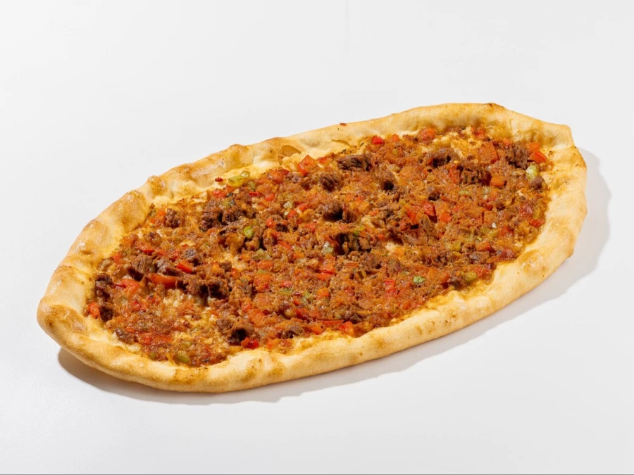 Турецкий Пиде с рубленым мясом