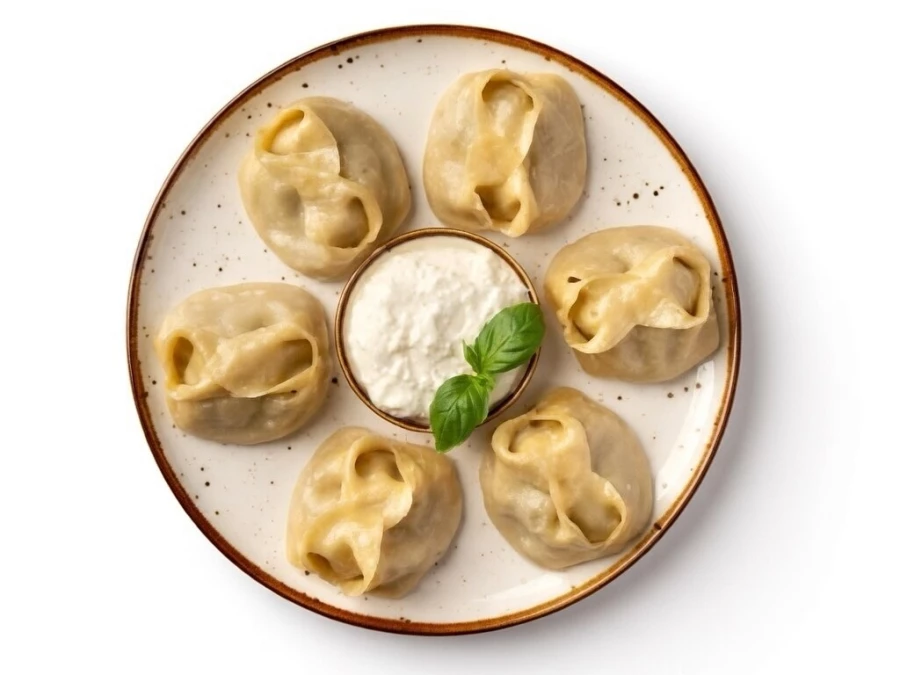 Манты с фаршем