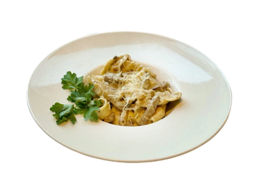 Галушка с говядиной 