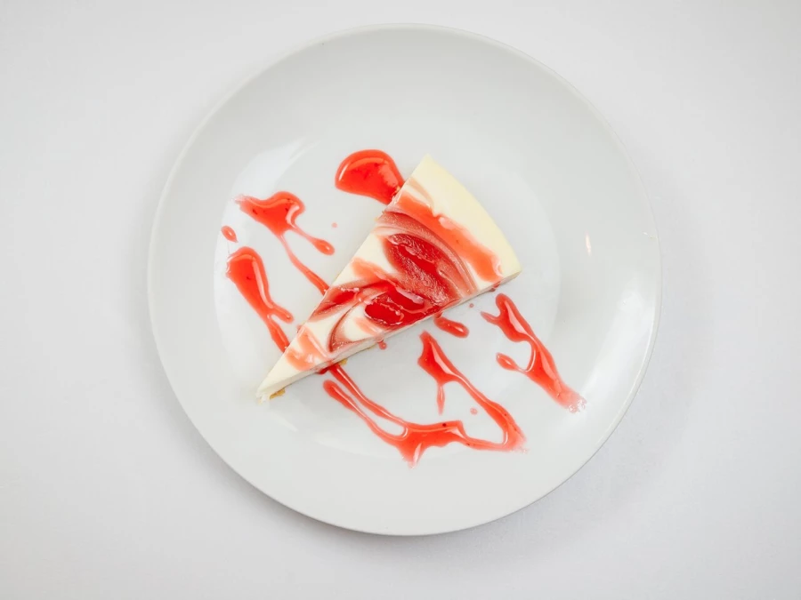 Чизкейк клубничный