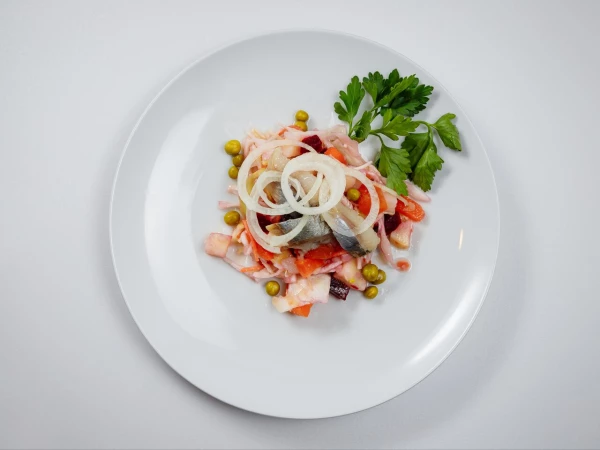 Винегрет с сельдью