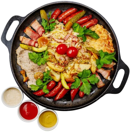 Горячее мясное ассорти