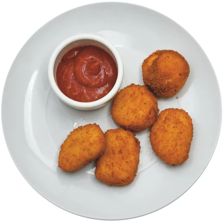 Наггетсы куриные с кетчупом 