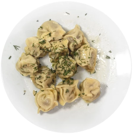 Пельмени с мраморной говядиной 
