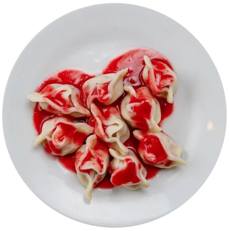 Вареники с вишней и с заварным кремом