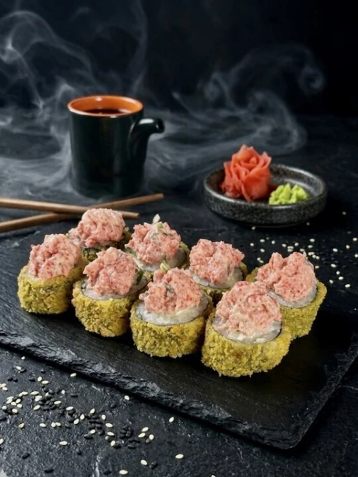 Темпура тар тар тунец