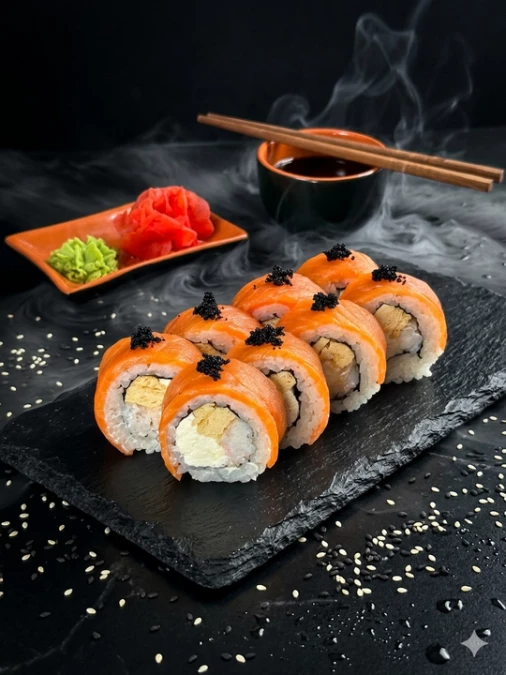 Филадельфия с креветкой 