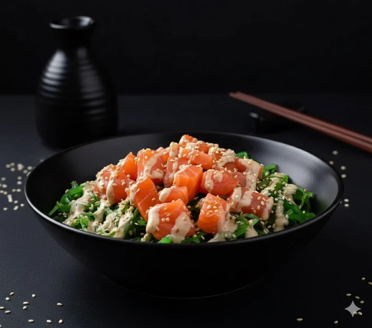 Чука с лососем