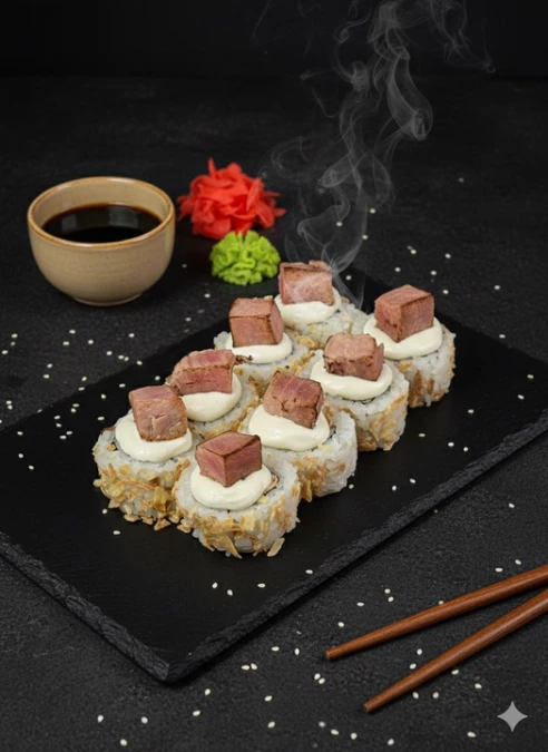 блю чиз тунец опаленный