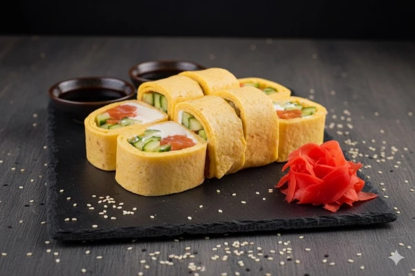 Тортилья лосось