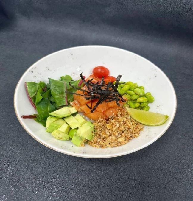 Поке с Лососем