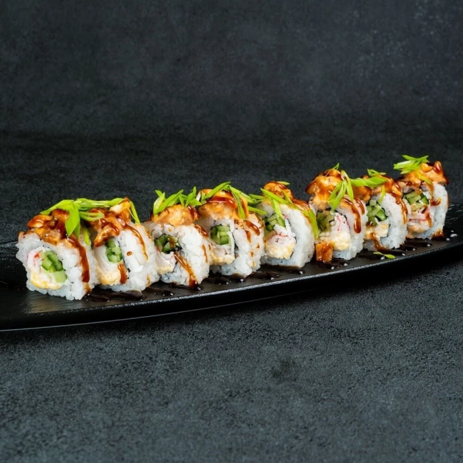 Ролл Тёплый с Угрём