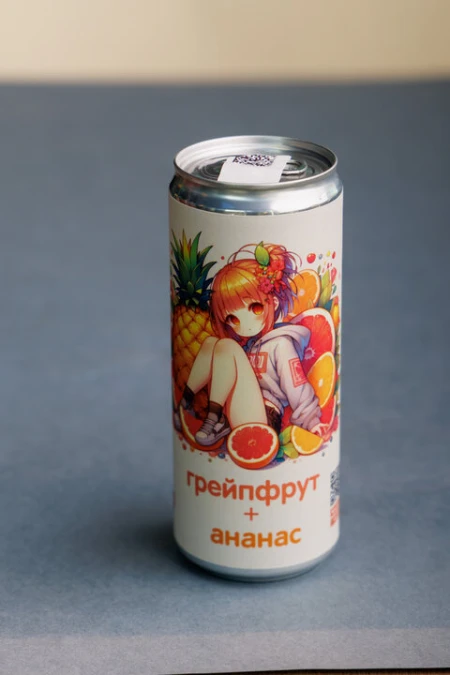 Лимонад Грейфрут-Ананас  Пипяо