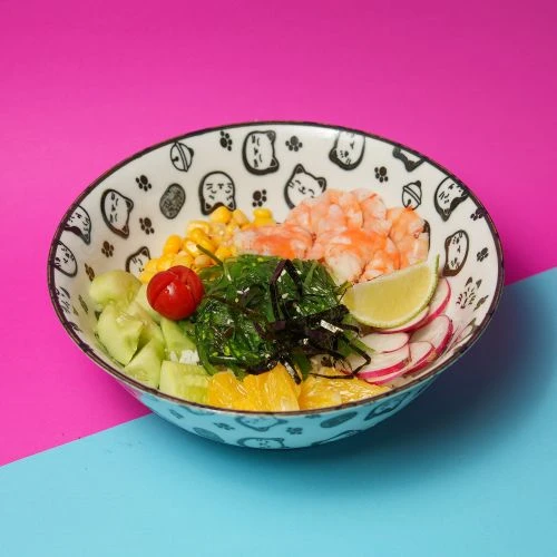 Поке с креветками 