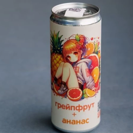 Лимонад Грейпфрут-Ананас  Пипяо 